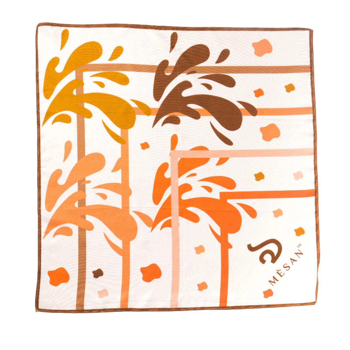 Mèsan Sunrise Mulberry Silk Scarf