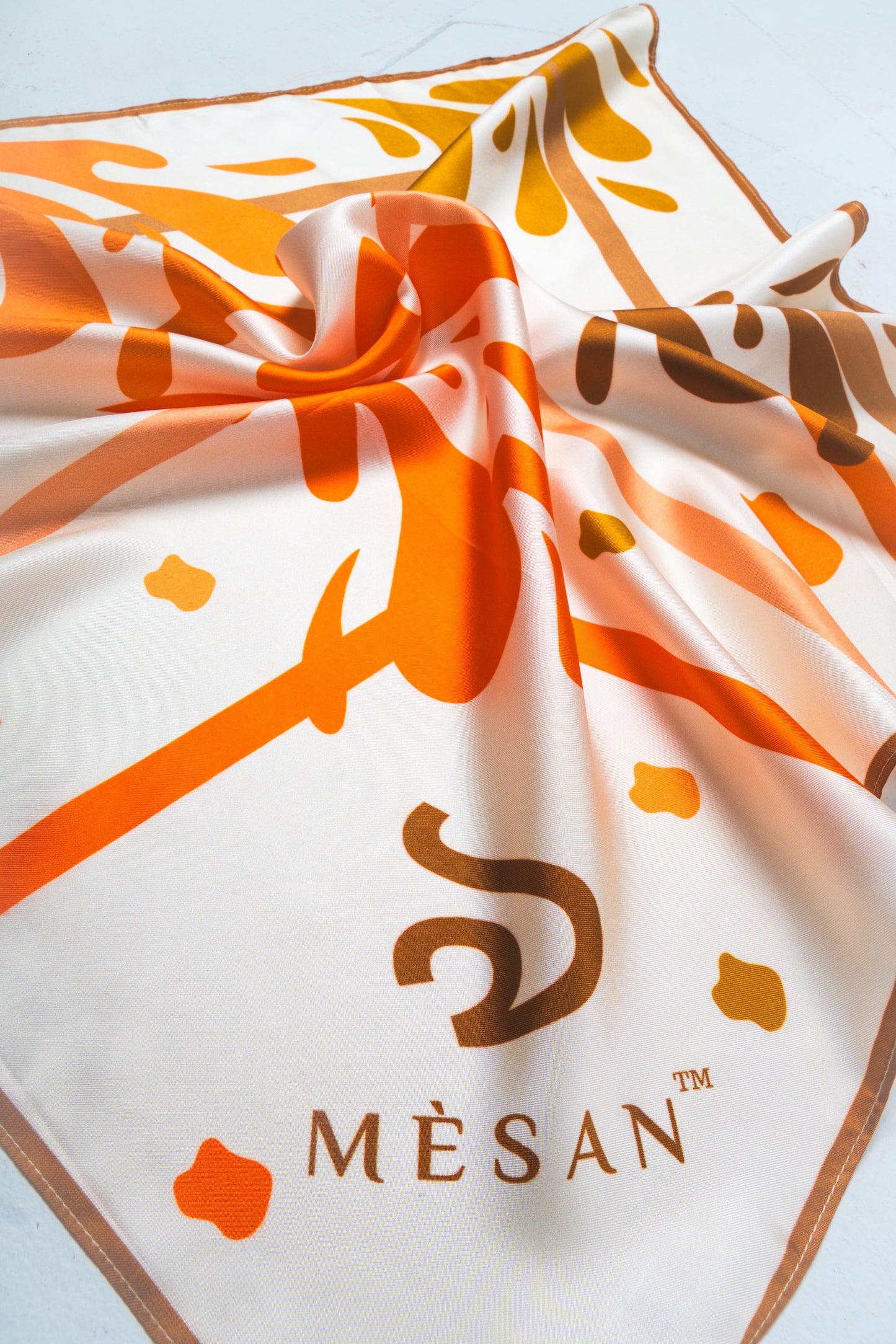 Mèsan Sunrise Mulberry Silk Scarf