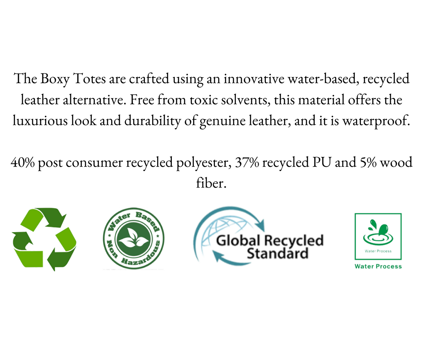 'Ruka' Black Boxy Tote With Gold Hardware