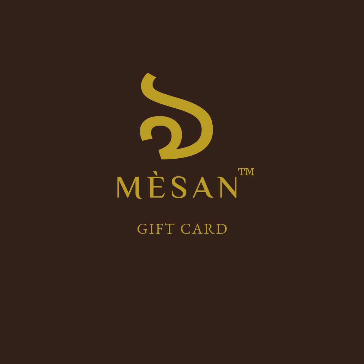 Mèsan Gift Card | Slow Fashion Holiday Gift for Handbags, Scarves & Apparel