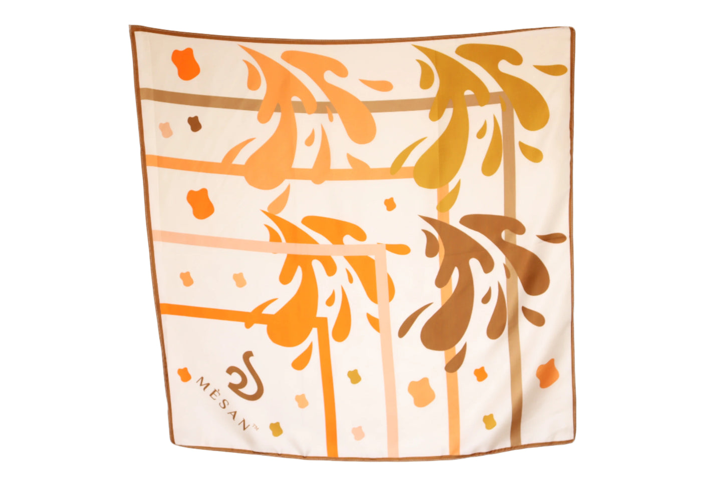 Mèsan Sunrise Mulberry Silk Scarf