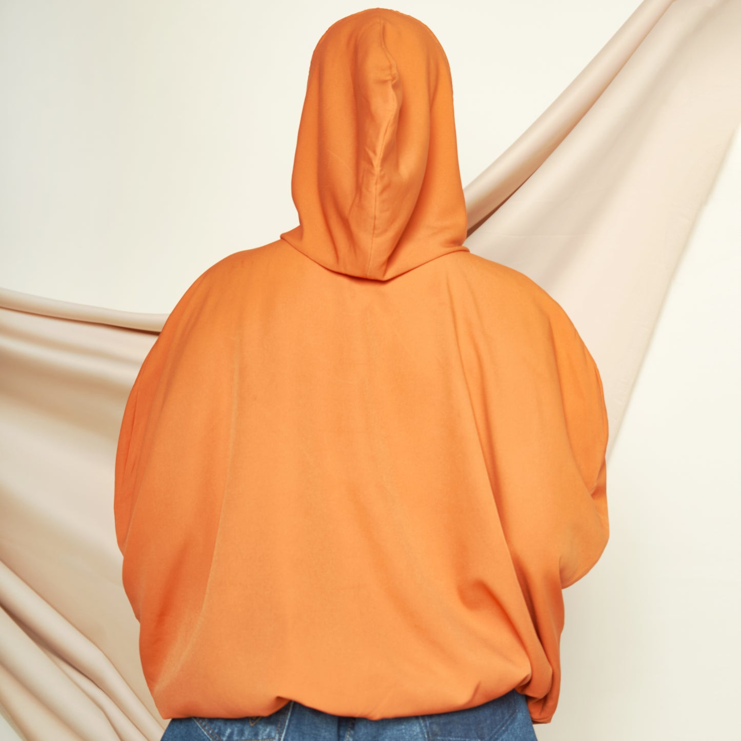 Orange Cape Hoodie