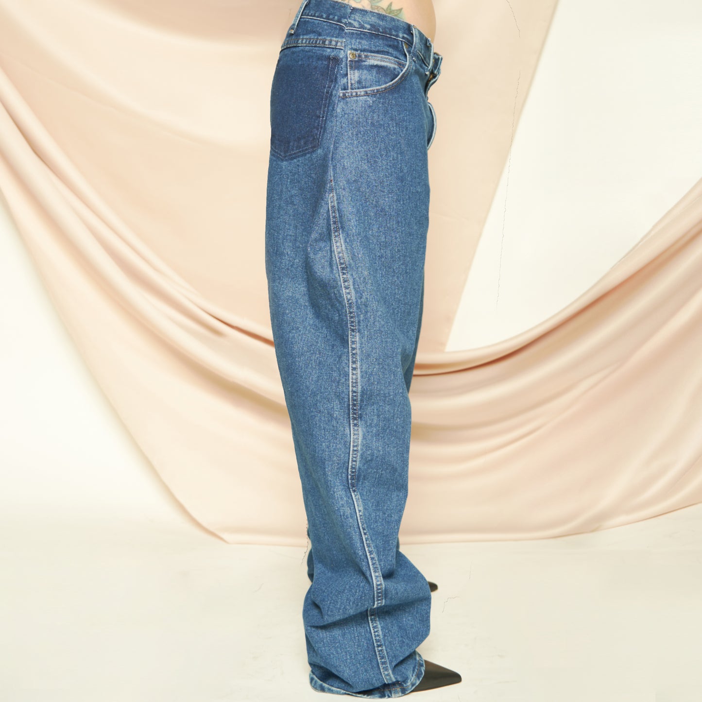 Upcycled Riri Denim