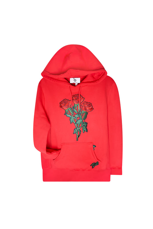 Rosey Red Organic Cotton Sweatshirt